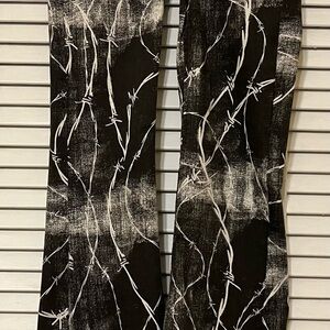 BDG Urban Outfitters Ruched Dipped V Flare Barbed Wire Women’s Jeans size 26